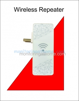 wireless repeater for alarm system